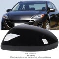 Keenso Side Mirror Covers Abs Black Rearview Cap For 2022-2023 With Simple Installation Right