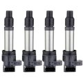 Set Of 4 Ignition Coil Packs Pins Fits For Audi A4 Quattro 3 0l 2002-2006 Pack Replaces Uf564 
