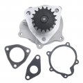A-premium Engine Water Pump W Pulley Gasket 2 4l Dohc Compatible With Chevy Pontiac Buick Olds Malibu Cavalier Grand Am Sunfire
