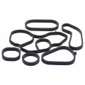 Motoku Engine Oil Cooler Seal And Filter Housing Gasket Set For Mini Cooper 2007-2016