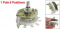 Uxcell Rotary Selector Switch 1 Pole 6 Positions Deck 220v