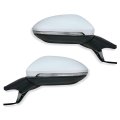 Spieg Side Mirror Set For 2015-2021 Volkswagen Golf 2015-2019 Gti Power Adjustment Heated Turn Signal Painted White 6 Pins Pair 