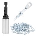 100 Pcs 2 Inch Eye Lag Self-tapping Screws With 2-5 8 Driver Wood Attaching Hanger Wire To Joists Bolts For Accommodates Jack 