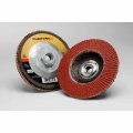 3m Flap Disc 969f T29 4-1 2 X 5 8-11 80 Yf-weight Polyester Film Backing Precision Shaped Ceramic Grain Abrasive Grit 4