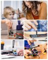 Precision Screwdriver Set 150 In 1 Magnetic Repair Tool Kit With Flexible Shaft And Extension Rod For Mobile Phone Game Console 