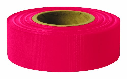 Swanson RFTGLR150 12 Pack 1-3/16in Red x 150' Glo 4.5 mil Grade Flagging Tape 