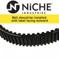 Niche Drive Belt For Cf-moto Zforce Uforce Cforce 800 X8 Cf800 0jwa-055000-10000 0800-055000 0800-055000-0001