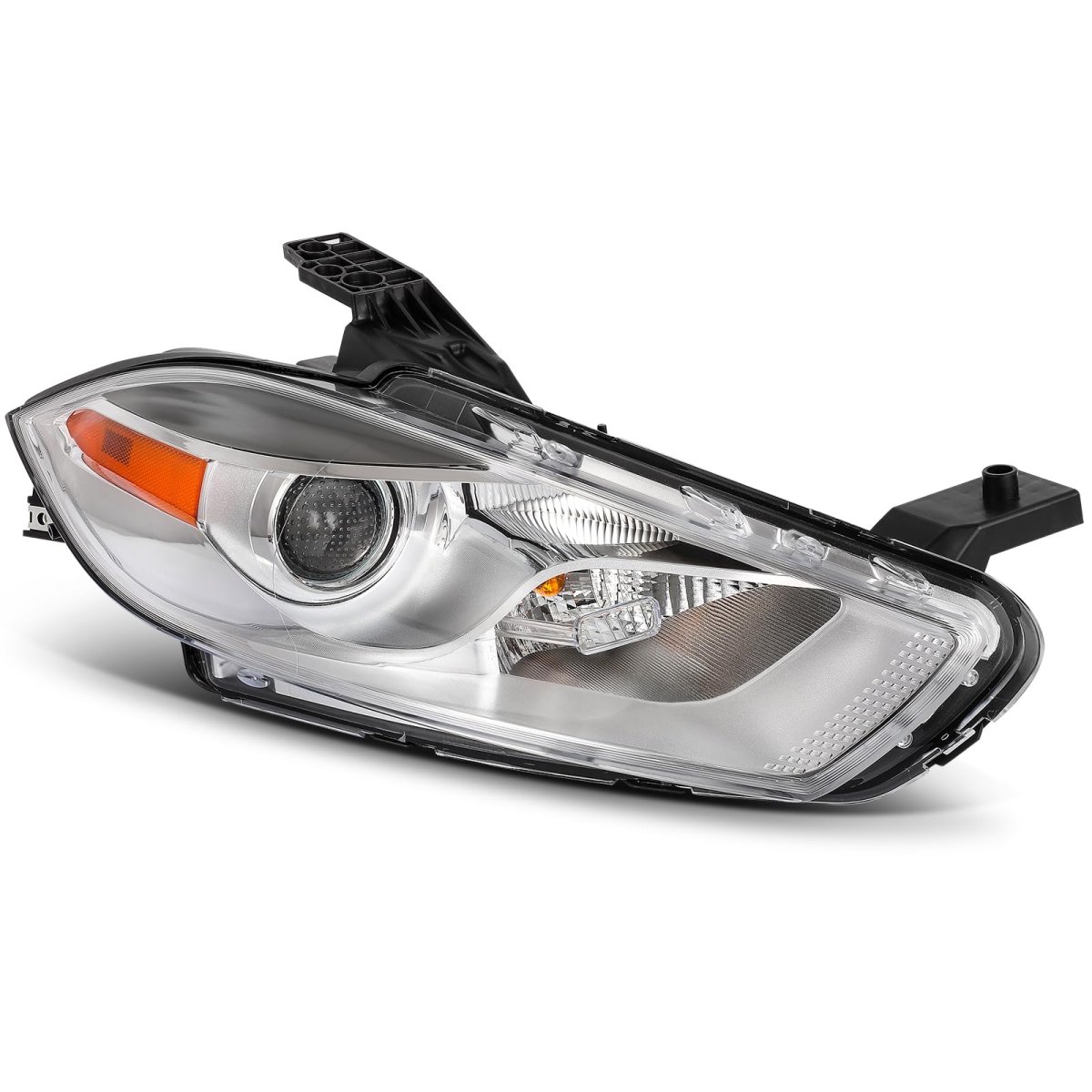 Headlight Assembly Right Replacement For 2013-2016 Dodge Dart Clear Lens Amber Reflector 68081388al Ch2519143