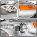 Headlight Assembly Right Replacement For 2013-2016 Dodge Dart Clear Lens Amber Reflector 68081388al Ch2519143