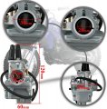 Glenparts Pw 80 Performance Carburetor Assembly Replaces For Yamaha Oem 21w-14101-00-00 21w-14101-01-00 21w-26311-02-00