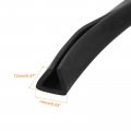 Uxcell 2pcs U Channel Edge Trim 8 2ft Length Rubber Guard Seal Strip Protector Flat Type Fit For 9 5-10mm 35 64 W X 15 32 H