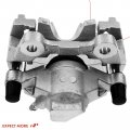 A-premium Disc Brake Caliper Assembly With Bracket Compatible Select Mercedes-benz Models C250 2012-2015 C300 2013-2014 C350