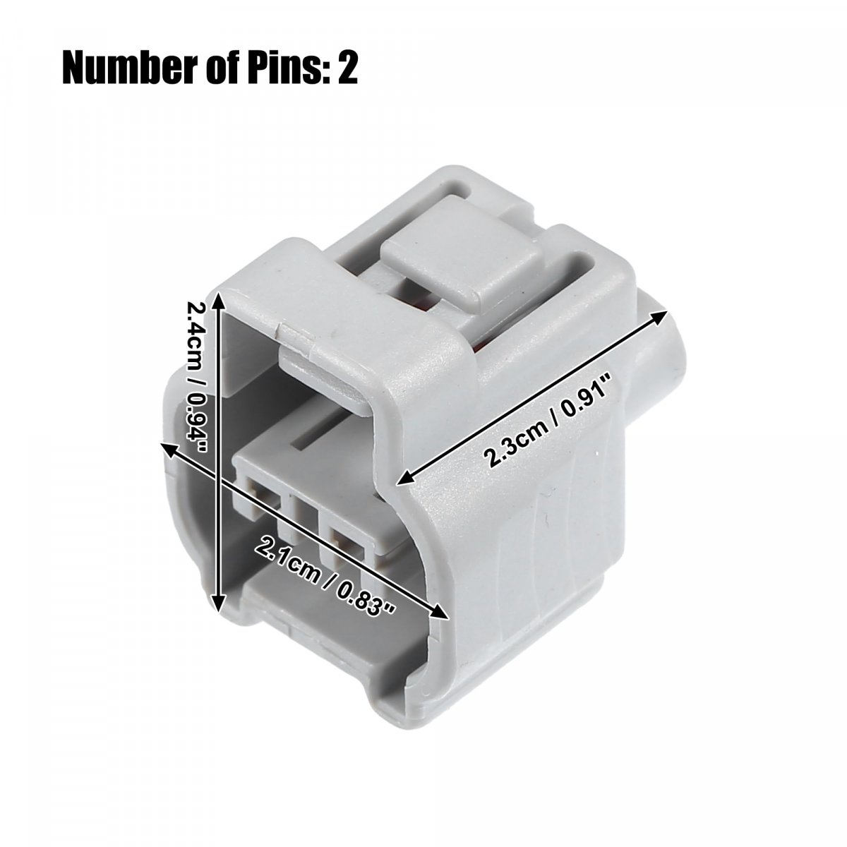 1 Set 2 Pin No 9098011051 Reverse Light Switch Connector Adapter Plug Clip Kit Replacement For Toyota