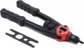 Httmt- Hand Nut Riveter 440mm 17 Rivet Gun Kit Rivnut Thread Setting Tool Setter Nutsert Metric Sae Riveting P N