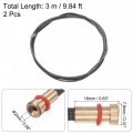 Uxcell Conduit Liner 9 84-foot 0 039 -0 063 For 24kd 36kd Melt Inert-gas Mig Welding Gun 2 Pccell Conduit Liner 9 84-foot 0 039