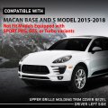 Left Upper Grille Molding Trim Bezel For Porsche Macan Base And S 2015 2018 Driver Side Air Intake Grill 95b8076851e0 1e0