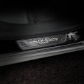 Gzbftdh Car Door Sill Scuff Protector For Mazda Cx-50 Cx50 2023 2024 Accessories Carbon Entry Guard Plate Trim Cover Auto