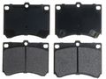 Raybestos Sgd473m Service Grade Semi-metallic Disc Brake Pad Set 