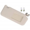 Ocpty Right Passenger Side Beige Sun Visor With Sunroof Fit For 2006 2007 2008 2009 2010 2011 2012 2013 Toyota Rav4