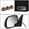 Gm1320252 Gm1321252 Pair Powered Heated Side Door Mirror Compatible With Avalanche Suburban Yukon Xl 1500 00-02