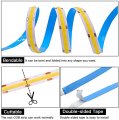 Xunata Cob Led Strip Lights 3m 9 9ft Flexible Bendable Rope Dc 5v 320s M Super Bright Gold Led Tv Backlight Tape With Usb Touch