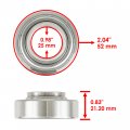 Caltric Spindle Bearings Compatible With Exmark 1-513016 513016