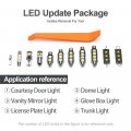 14pcs White Led Interior Lights Bulb Kit For Infiniti M35 2006 2007 2008 2009 2010 Dome Door Glove Box Vanity Mirror Trunk
