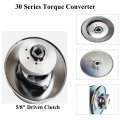 Chikia Go Kart Mini Bike Torque Converter Clutch Driver Pulley Replacement For 30 Series Coleman Kt196 Manco Comet 219457a 5 8