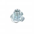 Uxcell M4 4 Pronged Tee Nut T-nut For Table Legs Rock Climbing Wall Woodwork Holds Wood Cabinetry 20pcs