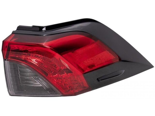 Right Passenger Side Outer Tail Light Assembly For 2019 2023 Toyota Rav4 Japan Built Models Red Plastic Lens And Housing