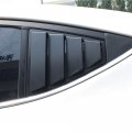 High Flying For Hyundai Elantra Sedan 2017 2018 2019 2020 Abs Back Side Window Scoop Louvers Cover 2pcs Not Fit Hatchback