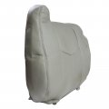 Secosautoparts Passenger Top Lean Back Seat Cover Pewter Gray Compatible With Chevy Tahoe Suburban Silverado Avalanche Gmc