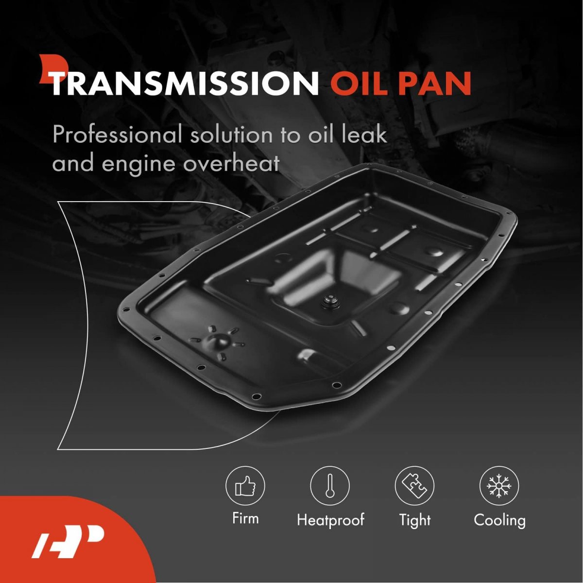 A-premium Transmission Oil Pan With Drain Plug Gasket Compatible 6r80 ...