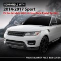 Front Bumper Face Bar End Cap Cover For Range Rover Sport 2014-2017 Fit Models With Active Park Assist System 2pcs