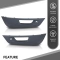 Front Bumper Face Bar End Cap Cover For Range Rover Sport 2014-2017 Fit Models With Active Park Assist System 2pcs