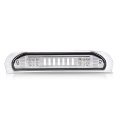 Pit66 Led 3rd Brake Light Compatible With Dodge Ram 1500 2002-2008 Fit 2500 3500 2003-2009 Third Cargo Clear Lens Chrome 