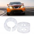 Shock Absorber 2pc Car Buffer Spring Bumper Cushion Transparent Tpe Type A-f D