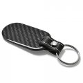 Ipick Image Made For Ford Thunderbird 100 Real Black Carbon Fiber Tag Style Key Chain