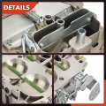A-premium 4 Barrel Carburetor Compatible With 1901r Rochester Quadrajet 4mv Chevy Gmc Truck Big Small Block 350 327 396 400 402