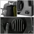 Auto Dynasty Compatible With Chevy Silverado 1500 Pair Of Chrome Housing Amber Lens Led Fog Light Mounting Kit Switch