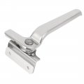 Uxcell Stainless Steel Casement Window Locking Handle Grip Left Hand Silver Tone 4pcs