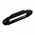 Black Winch Hawse Fairlead 10 Inch Aluminum For 8 000-15 000lbs With Synthetic Rope Accessories