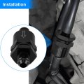 6an Male Non Return One Way Inline Check Valve Fitting Aluminum Use With Fuels Oil Coolant Air Diesel Methanol Ethanol And E85