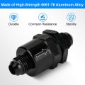 6an Male Non Return One Way Inline Check Valve Fitting Aluminum Use With Fuels Oil Coolant Air Diesel Methanol Ethanol And E85
