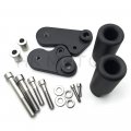 Hongk- No Cut Frame Slider Protector Compatible With 2009-2012 Yamaha Yzf R1 Yzfr1 Yzf-r1 Black B01bw4r6ww