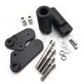 Hongk- No Cut Frame Slider Protector Compatible With 2009-2012 Yamaha Yzf R1 Yzfr1 Yzf-r1 Black B01bw4r6ww