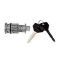 Ignition Lock Cylinder For Plymouth Breeze 1996 1997 Silver Housing Metal 2 Keys Included Replacement 