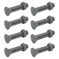 Mobile Home Anchor Bolt With Nut Ground Slotted Bolts And Nuts 8 Pack 