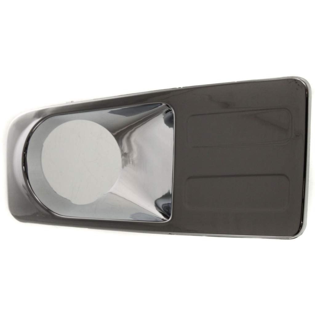 Fog Light Bezel Pair For Ford Fusion 2006 2007 2008 2009 Front Driver And Passenger Side Chrome Plastic Replaces Fo2598100