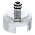 United Pacific 70603b 7 16 Chrome Top Gearshift Mounting Adapter For Eaton-fuller 13 15 18 Speed Shifters 
